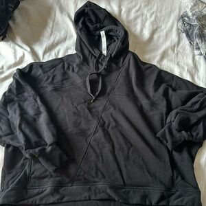 NO LONGER AVAILABLE Black lululemon cropped sweatshirt